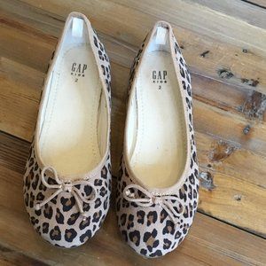 Girls GAP Leopard Print Shoes